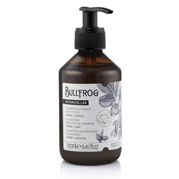 Bullfrog - Shampoo Nutriente Restitutivo Barba E Capelli
