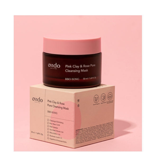 Maschera all'argilla rosa con calamina, acidi esfolianti e acqua di rose per una pelle morbida e completamente pulita. | Charme Parfumerie de Luxe Molfetta Maschera all'argilla rosa con calamina, acidi esfolianti e acqua di rose per una pelle morbida e completamente pulita.