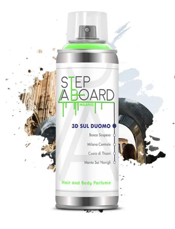 Step Aboard, 3D sul Duomo – Profumo Corpo e Capelli 150 Ml