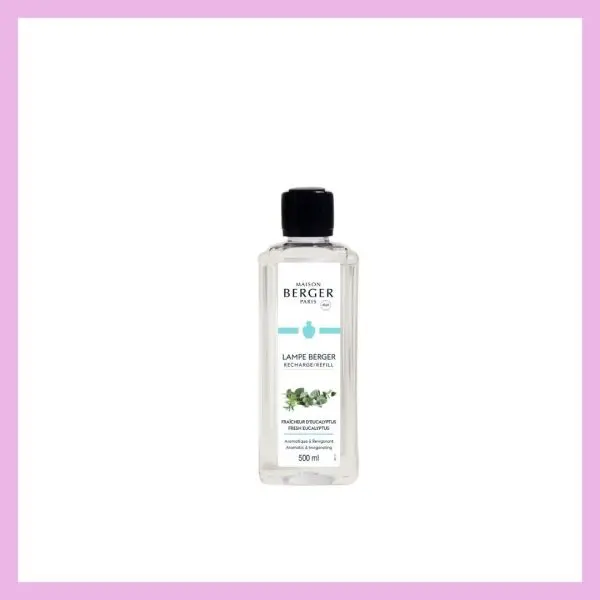 Lampe Berger Fraîcheur d’Eucalyptus 500ml – Ricarica
