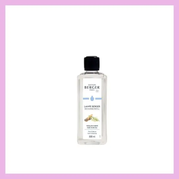 Lampe Berger Thé Blanc Pureté 500 ml - Fragranza di Lusso per la Casa