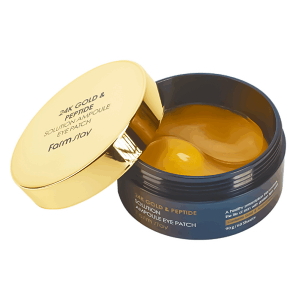 FarmStay 24K Gold e Peptide Solution Ampoule Eye Patch 60 pcs