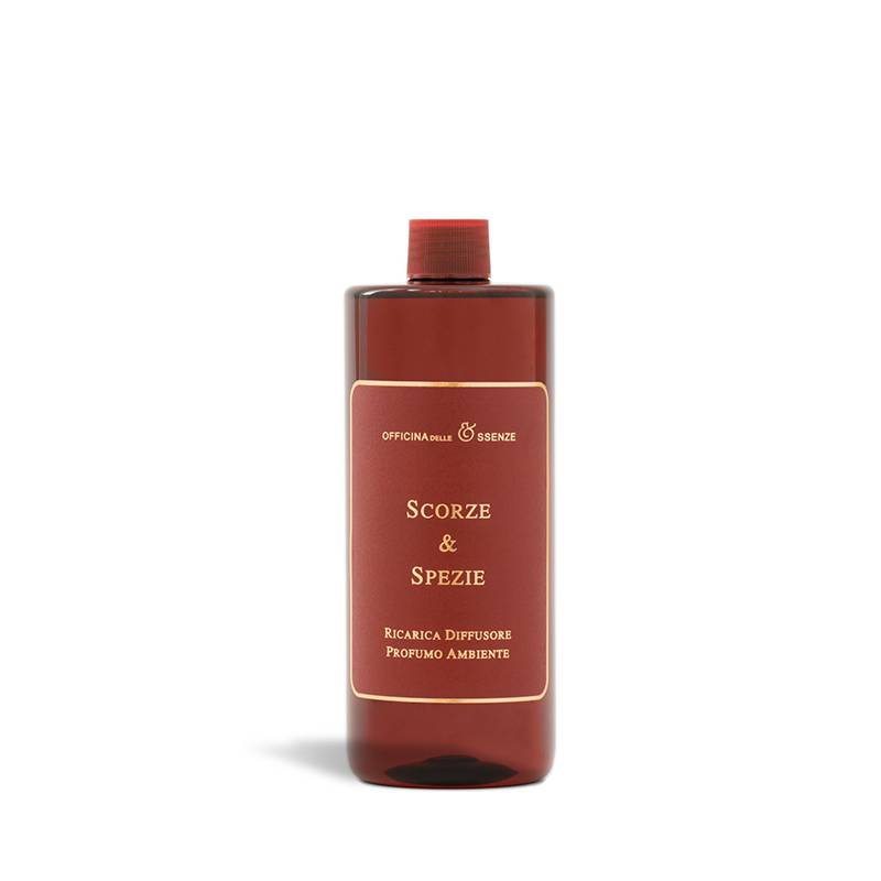 Officina delle Essenze Scorze & Spezie Ricarica diffusore 500 ml