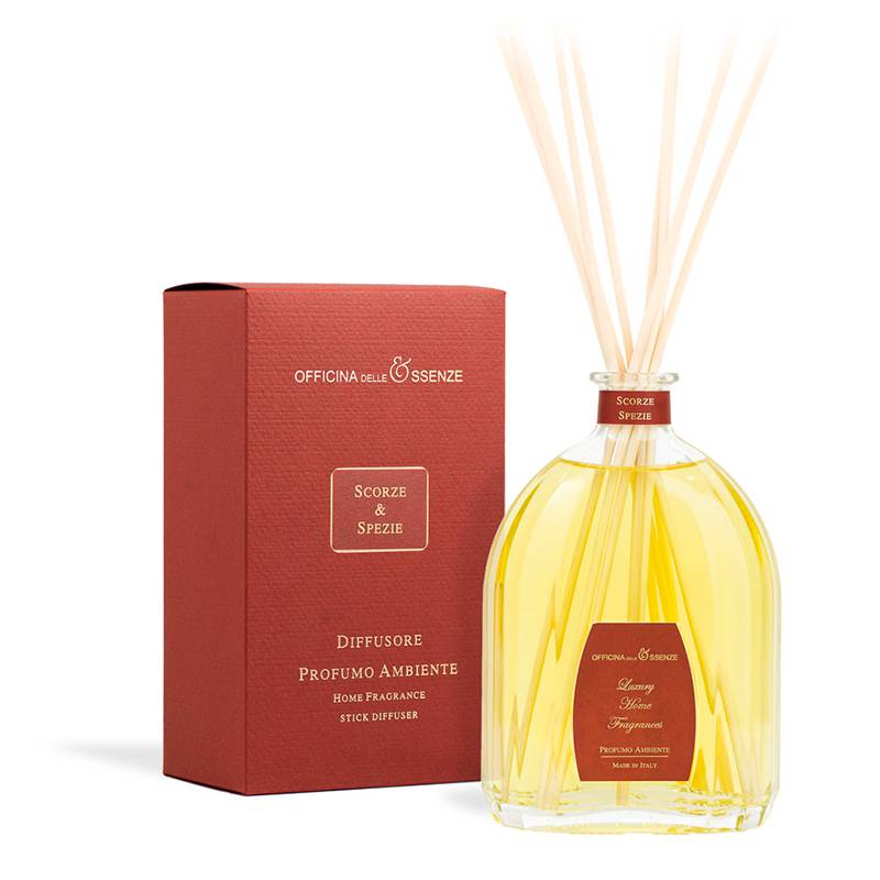 Officina delle Essenze Scorze & Spezie diffusore profumo bacchette