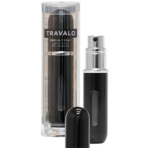Travalo Classic HD Black porta profumo 5 ml spray da viaggio