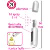 Travalo Classic HD Silver porta profumo 5 ml spray da viaggio