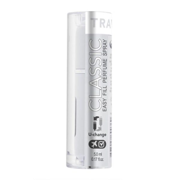 Travalo Classic HD white porta profumo spray da viaggio 5 ml