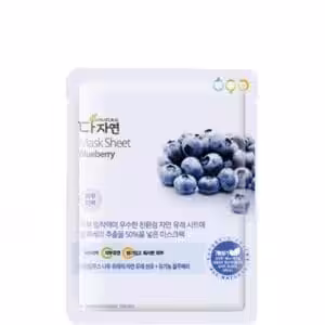 All Natural, Mask Sheet Blueberry