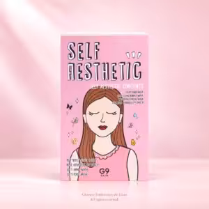 G9Skin Self Aesthetic Magazine Mask, prodotto di cosmesi coreana nella confezione originale