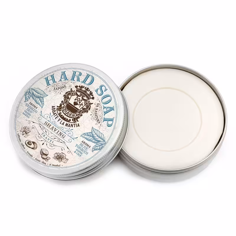 Abbate Y La Mantia, Saponetta Da Rasatura Hard Soap 80 gr - immagine 3