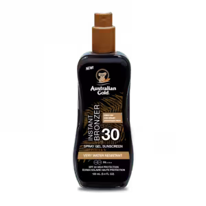 Australian Gold – Abbronzante SPF 30 spray gel + bronzer 100ml Travel