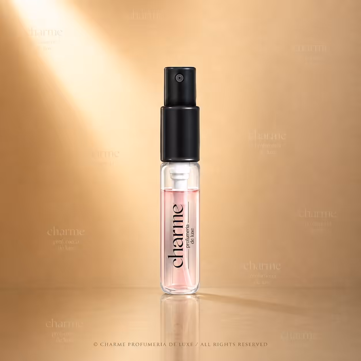 Campioncino Simone Andreoli Sample 2 ml in packshot luxury per profumeria di nicchia Charme Profumeria de Luxe