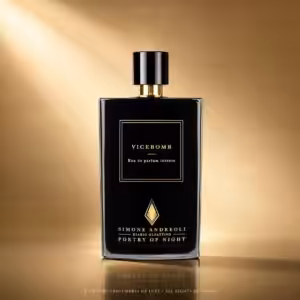 Simone Andreoli Vicebomb Eau de Parfum Intense in packshot luxury per profumi di nicchia Charme Profumeria de Luxe