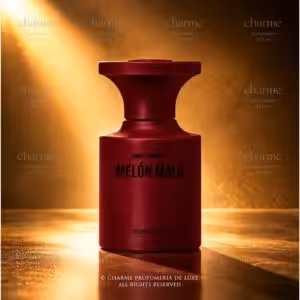 BornToStandOut Melón Malo Extrait Extreme, profumo di nicchia in flacone rosso, packshot luxury Charme Profumeria