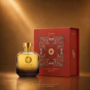 SASVA L'Amour Libertin Eau de Parfum 100 ml, flacone con confezione in packshot luxury Charme Profumeria de Luxe