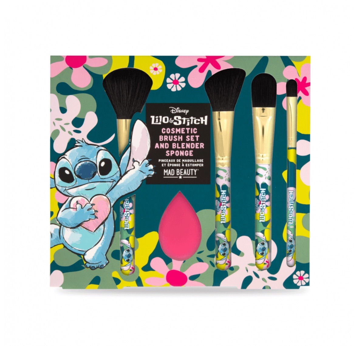 Mad Beauty, Lilo & Stitch - Set Pennelli Trucco - Charme