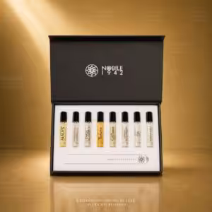 Nobile 1942 Discovery Set con 8 campioni da 2,2 ml packshot luxury, set profumi di nicchia su Charme Profumeria de Luxe