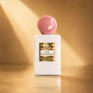 CAVE Love Declaration Extrait de Parfum, profumo di nicchia con flacone bianco e tappo rosa - Charme Profumeria