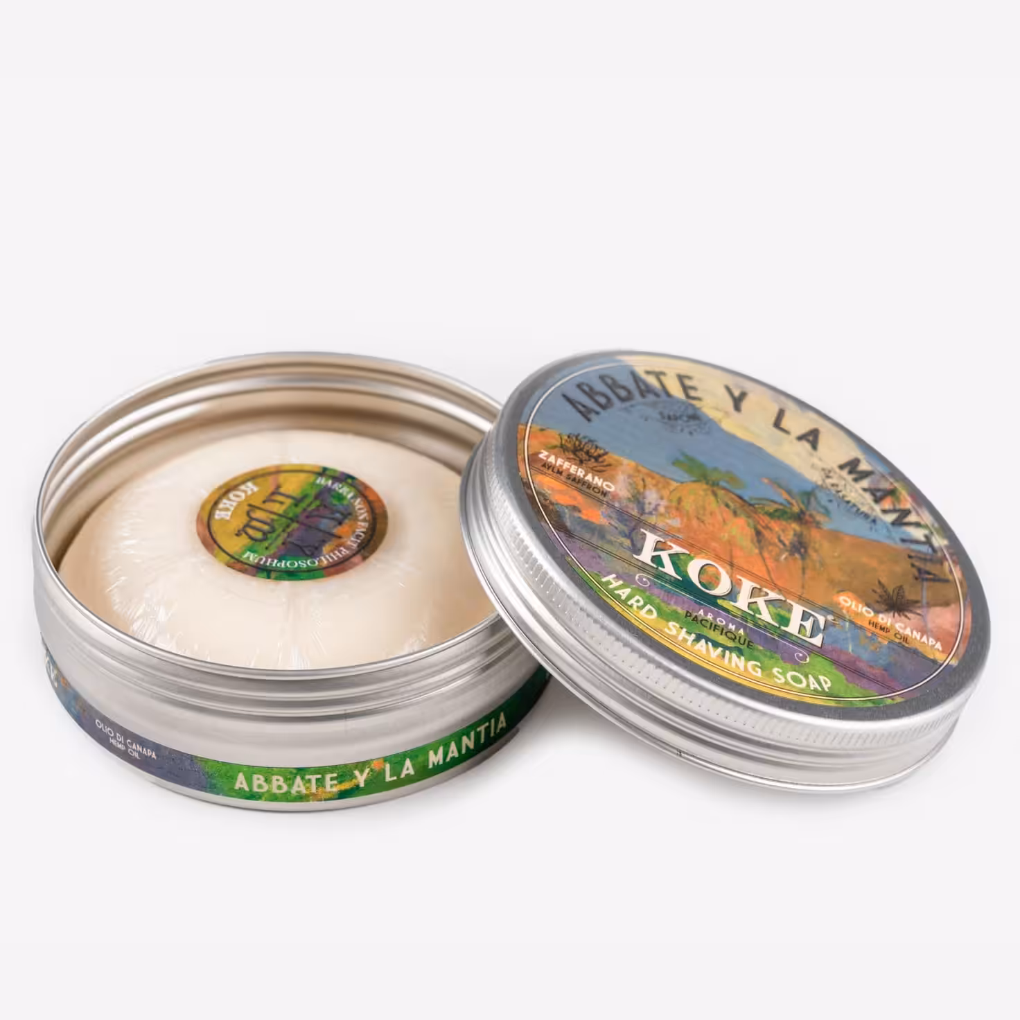 Abbate Y La Mantia, Koke'- Sapone Solido per Rasatura 80 g