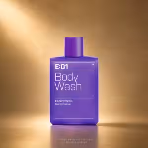 Escentric Molecules Escentric 01 Bagno Doccia 200 ml, packshot luxury e-commerce per profumi di nicchia Charme Profumeria