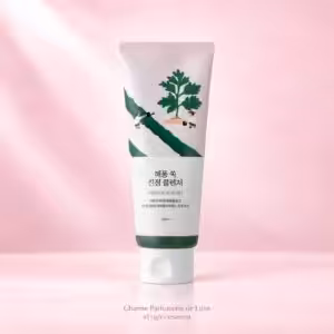 Round Lab – Mugwort Calming Cleanser – Moisturizing and Soothing Face Wash Gel – 150ml, detergente viso nella confezione originale