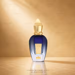 Xerjoff Don Eau de Parfum 50 ml, profumo di nicchia con flacone blu e argento e dettagli dorati