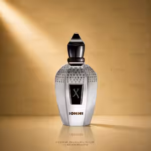 Xerjoff Tony Iommi Monkey Special Parfum 100 ml, flacone argento e nero su sfondo luxury Charme Profumeria de Luxe