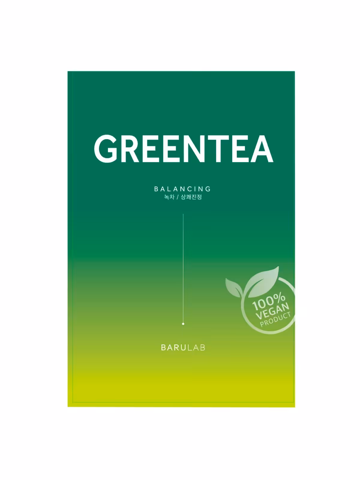 Barulab The Clean Vegan Mask Green Tea