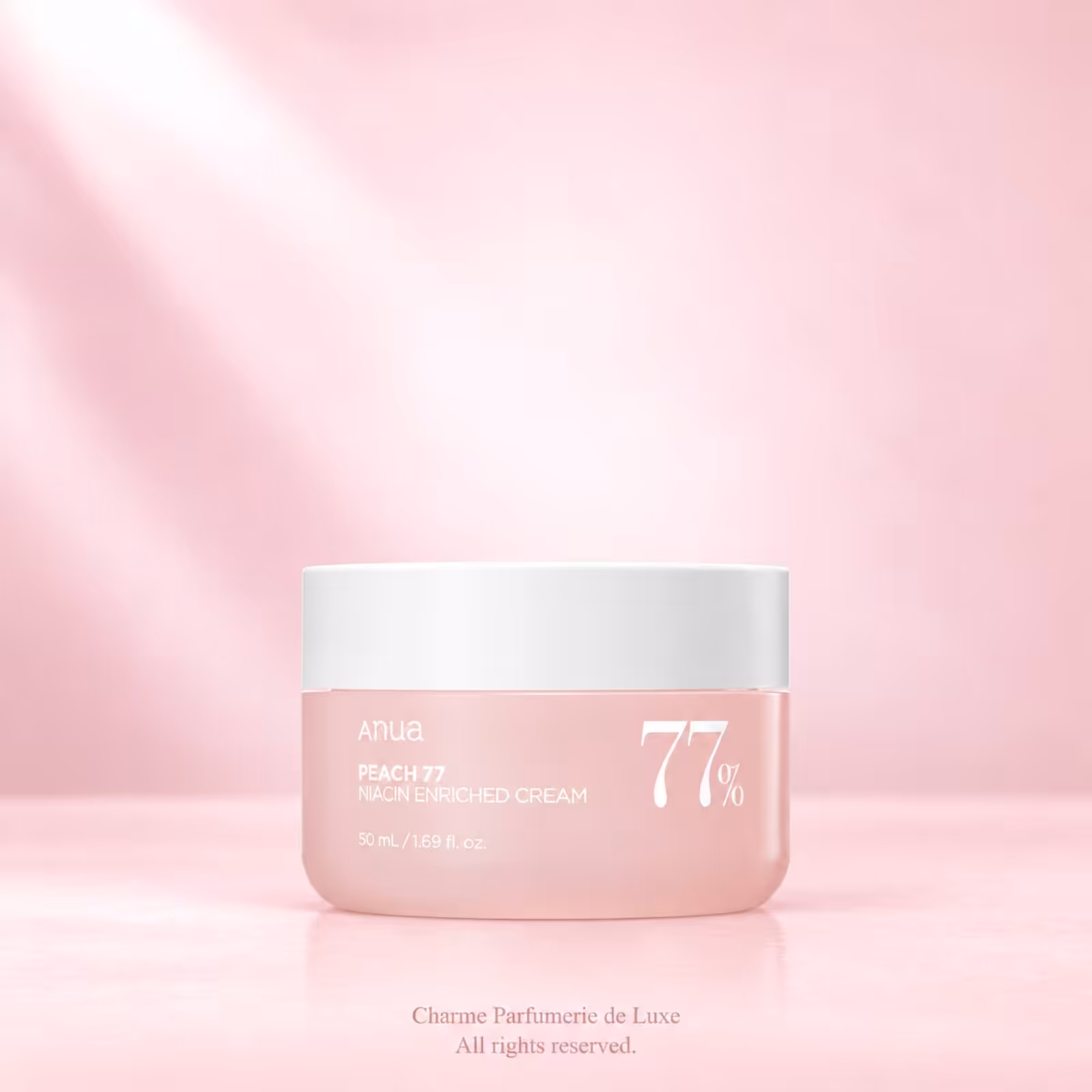 ANUA Peach 77% Niacin Enriched Cream 50ml, crema viso nella confezione originale