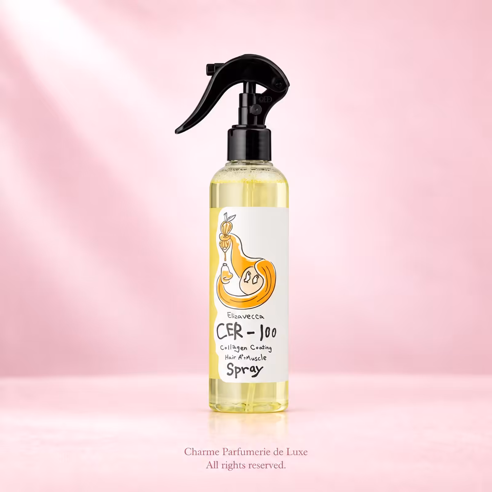 CER-100 Collagen Coating Hair A+ Muscle Spray 250ml, trattamento capelli nella confezione originale