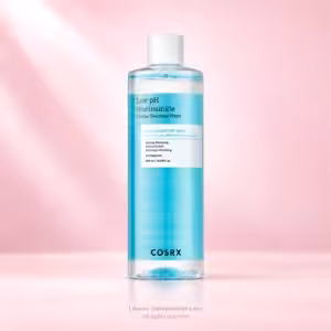 COSRX Low pH Niacinamide Micellar Water 400ml, prodotto di cosmesi coreana nella confezione originale