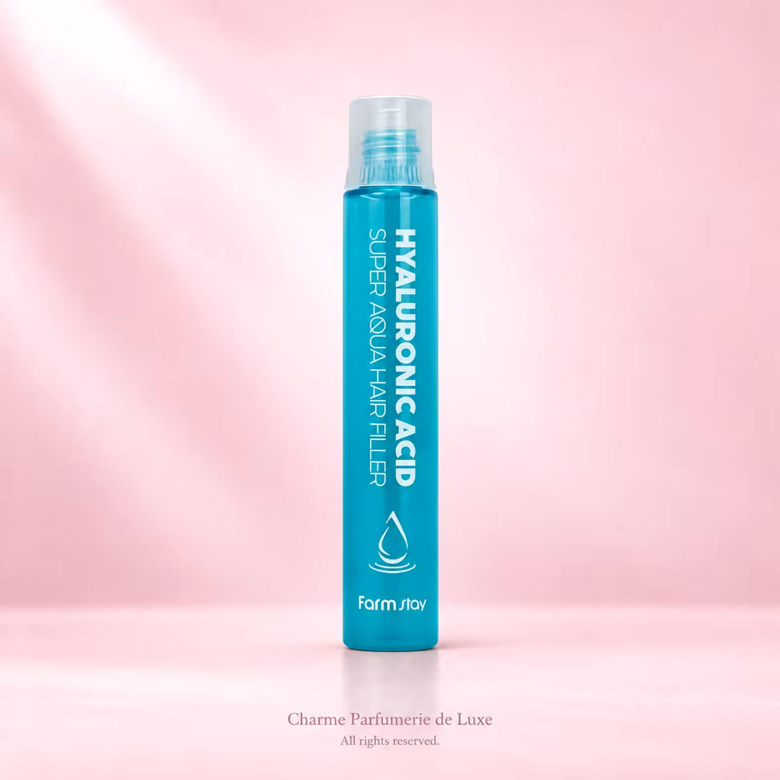 FarmStay Hyaluronic Acid Super Aqua Hair Filler 13 ml, trattamento capelli nella confezione originale