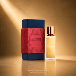 Marc-Antoine Barrois Aldebaran Eau de Parfum 30 ml con confezione, profumo di nicchia su sfondo luxury dorato Charme Profumeria