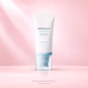 SKIN1004 – Madagascar Centella Hyalu-Cica Water-Fit Sun Serum SPF50+ PA++++ – Moisturizing Sunscreen – 50ml, trattamento viso nella confezione originale