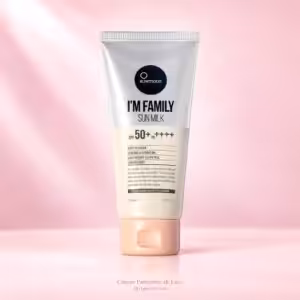 Suntique I’m Family Sun Milk spf 50+ 150ml, protezione solare nella confezione originale