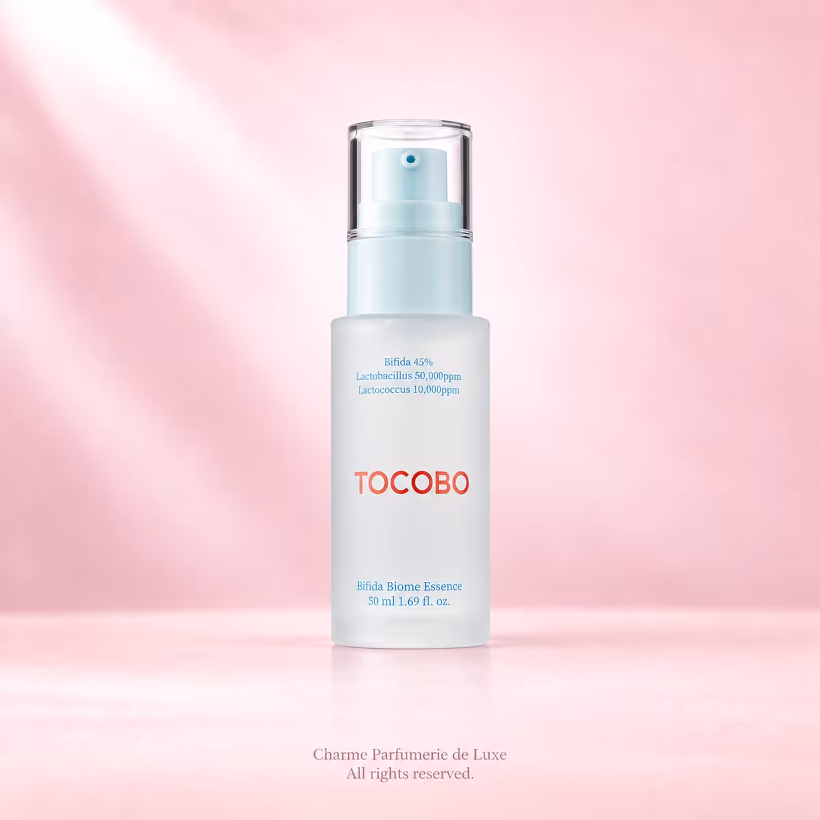 Tocobo Bifida Biome Essence – Essence with Probiotics and Niacinamide, trattamento viso nella confezione originale