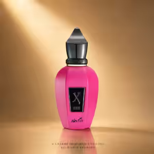 Xerjoff Duran Duran NeoRio Pink 50 ml, profumo di nicchia con flacone rosa fucsia e dettagli neri