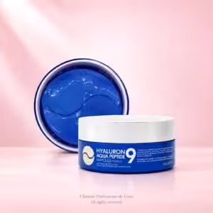 MEDI-PEEL Hyaluron Aqua Peptide 9 Ampoule Eye Patch 60 pcs, trattamento viso nella confezione originale
