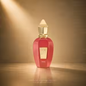 Xerjoff Coro 50 ml, profumo di nicchia con flacone rosa corallo e dettagli dorati