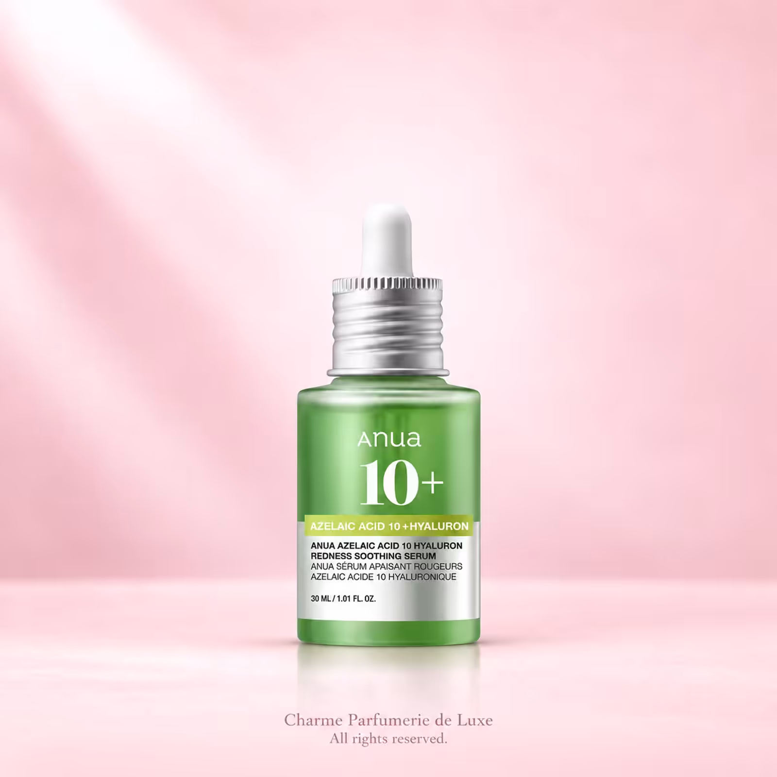Anua Azelaic Acid 10 Hyaluron Redness Soothing Serum 30ml, trattamento viso nella confezione originale