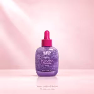 Eqqualberry Bakuchiol Plumping Serum, trattamento viso nella confezione originale
