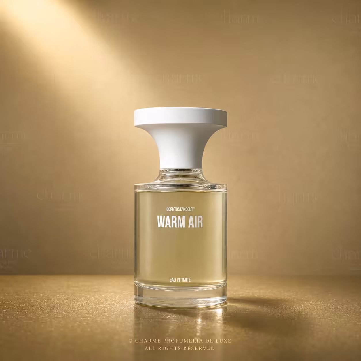 BornToStandOut Warm Air Eau Intimité 30ml, profumo di nicchia in flacone trasparente - Charme Profumeria