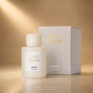 Pesade Oud Blond Eau de Parfum 100 ml con confezione, packshot profumo di nicchia su Charme Profumeria de Luxe