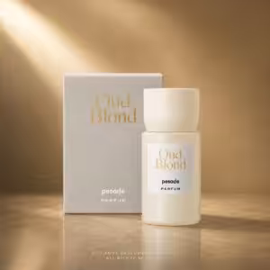 Pesade Oud Blond Eau de Parfum 30 ml con confezione, packshot profumo di nicchia su Charme Profumeria de Luxe
