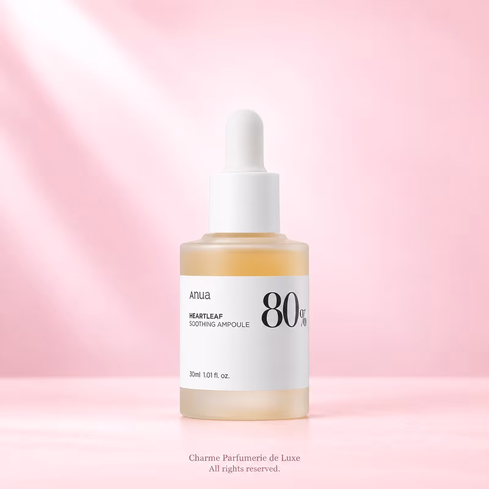 ANUA Heartleaf 80% Soothing Ampoule 30 ml, trattamento viso nella confezione originale