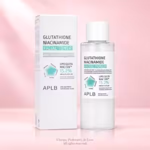 APLB Glutathione Niacinamide Facial Toner 160ml, tonico viso nella confezione originale