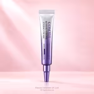 Coscell Retinol Volume Eye Bag Cream, crema viso nella confezione originale