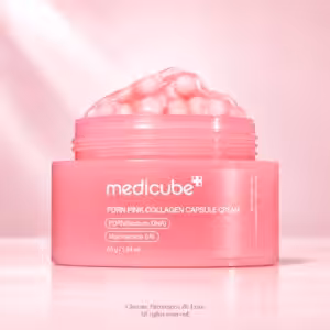Medicube PDRN PINK COLLAGEN CAPSULE CREAM 55g, crema viso nella confezione originale