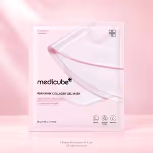 Medicube PDRN Pink Collagen Jelly Gel Mask, prodotto di cosmesi coreana nella confezione originale