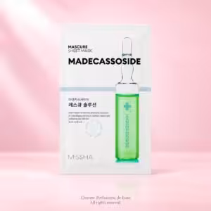 MISSHA Mascure Solution Sheet Mask Madecassoside 28ml, maschera cosmetica nella confezione originale